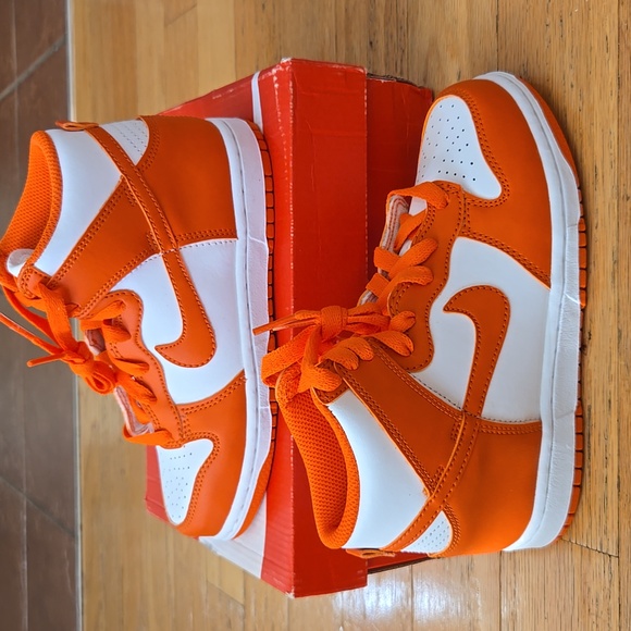 Nike Dunk High SP PS - Syra Use (Oranve Blaze/ White) DD2314 100 2021 - Picture 2 of 14
